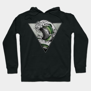 Aromantic Ocean Wave Hoodie